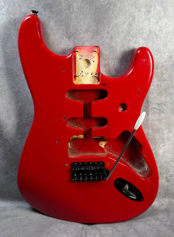 Fender Stratocaster Loaded Body MiM 1995 1995 - Red image 1