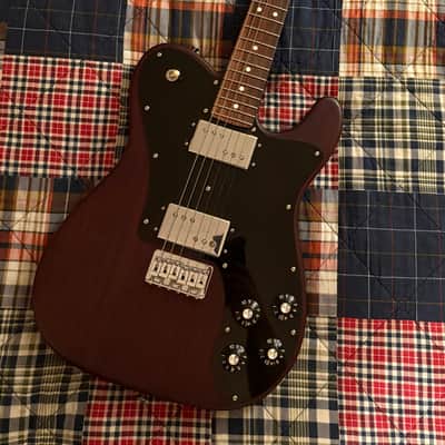 READ Fender Japan 2024 Mahogany Telecaster Deluxe Limited Edition CuNiFe image 2