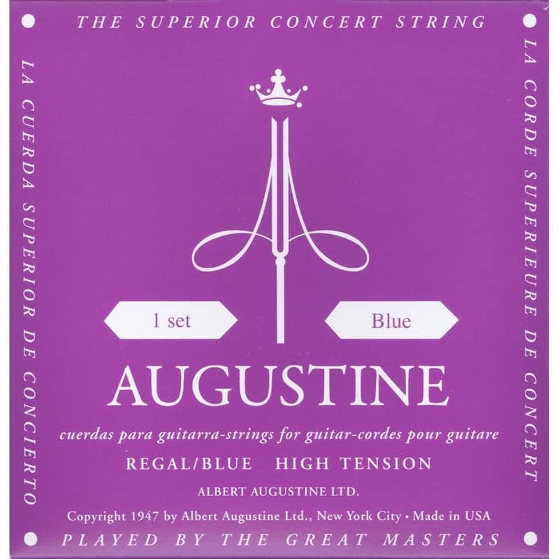 Immagine Augustine Regal Blue High Tension Classical Guitar Strings - 1