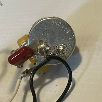 2010's Era MIM Charvel San Dimas Pro Mod 2H Guitar Complete Electronics Wiring Volume Pot Jack image 9