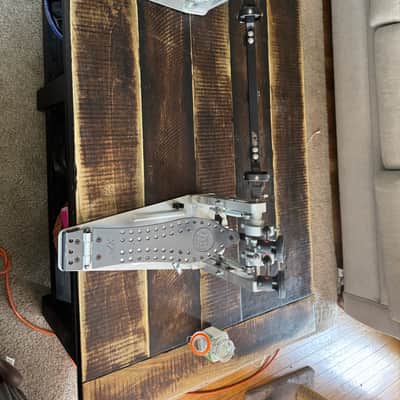 DW DWCPMCD2XF Machined Chain Drive Double Bass Drum Pedal with Extended Footboard 2020s - Gray image 2