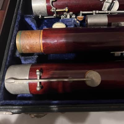 Vintage Meinhart Heckel System Maple Wooden Bassoon – 1970s – As-Is / For Parts or Repair image 2