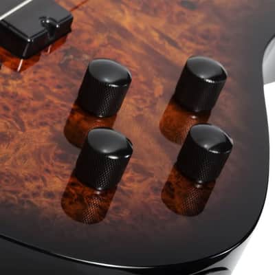 Schecter 3970-SHC C-4 Standard 4 String RH Electric Bass - Tobacco Burl image 8
