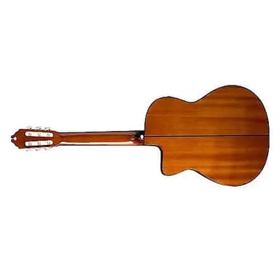 Washburn C5CE Classical Nylon String Acoustic-Electric Guitar - Natural image 2