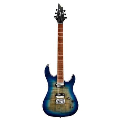 Cort KX Series 6-String Open Pore Cobalt Burst image 10
