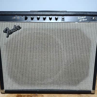 Fender Sidekick 65 Bass Late 70's through mid 80's - Black Tolex image 2