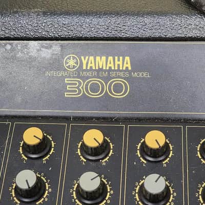 circa 1980 Yamaha EM Series Model 300 Integrated Mixer image 5