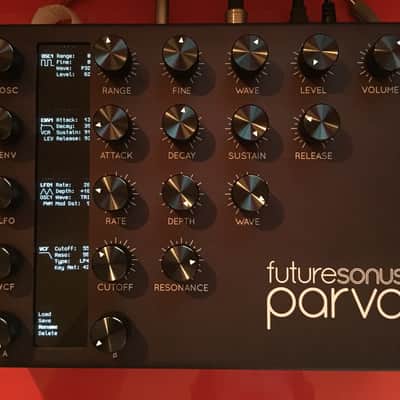 Futuresonus Parva 8-Voice Analog Synthesizer - Limited Black Matte & Black Knob Edition image 5