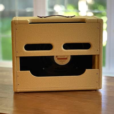 Mojotone FENDER TWEED DELUXE STYLE 1X12 COMBO GUITAR AMP CABINET 2022 with SPEAKER image 2
