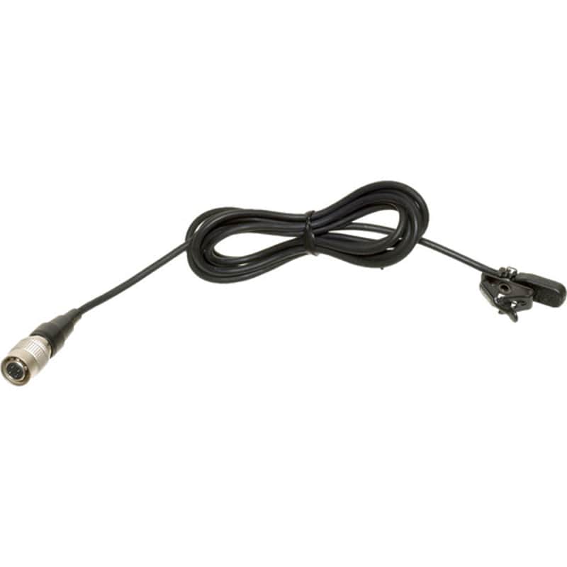 Audio-Technica MT830cW Lavalier Microphone for Audio-Technica Wireless - Black image 1