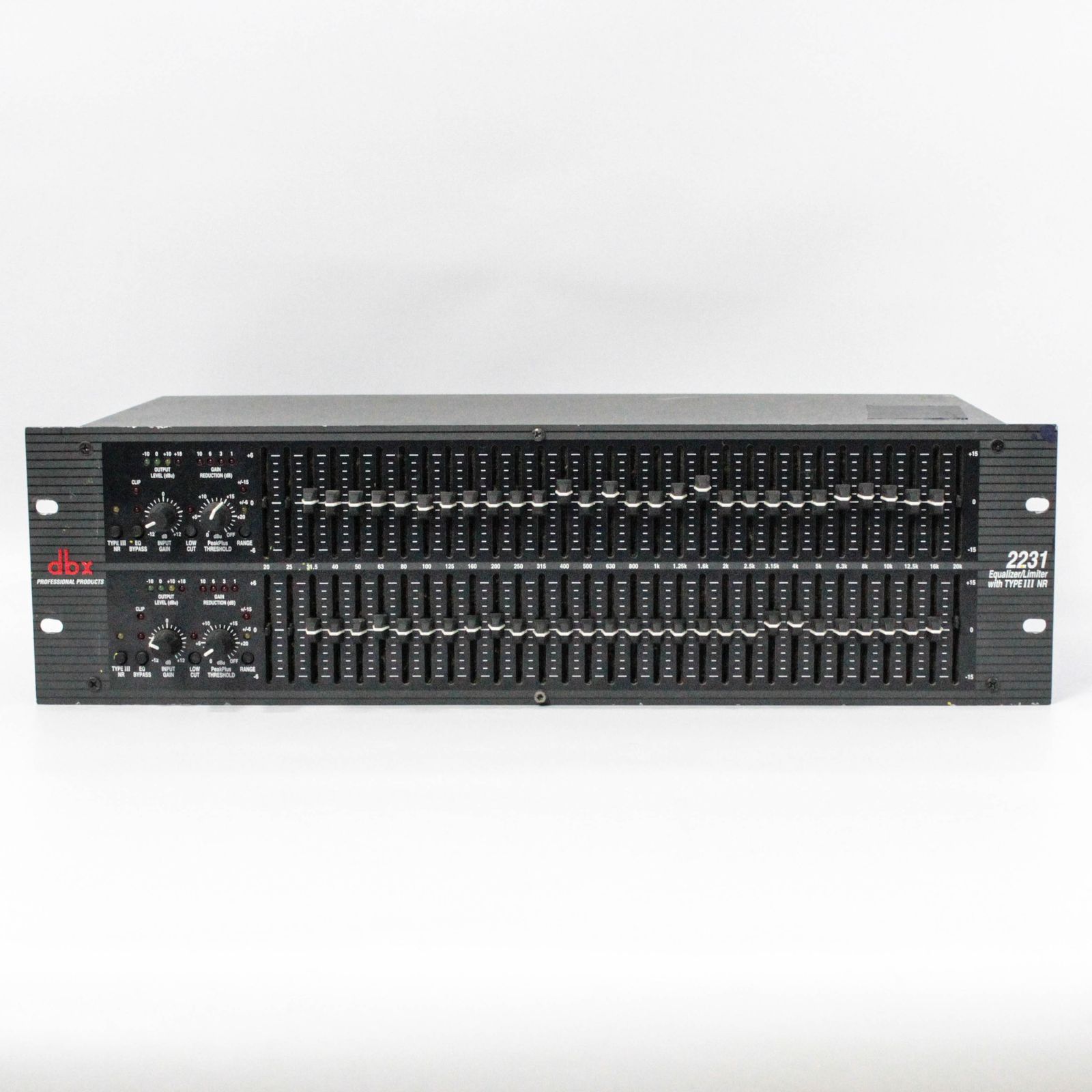 dbx 2231 2-Channel 31-Band Graphic Equalizer/Limiter w/ Type III