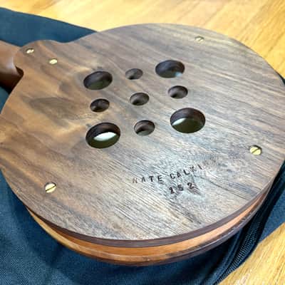 Calkins Banjo Mountain 2020 - Walnut w/ Gigbag + extra friction pegs image 10