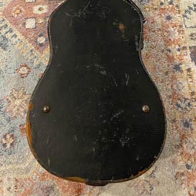Vintage 1930s–early 40s 00 12-fret Lifton hardshell case for Martin 00-21 00-28 00-41 Gibson L-00 National image 8