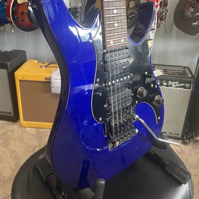 USED - FENDER HEARTFIELD TALON II - 1991 - electric blue image 4