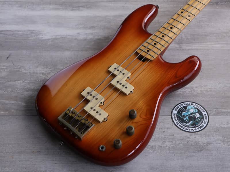 1980 Fernandes Japan FPM-80 Neckthrough Precision Bass | Reverb