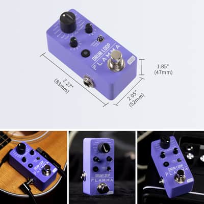FLAMMA FC01 Drum Looper Pedal Loop 20Min Recording 16 Drum Grooves Tap Tempo,price include the import duty to US buyer image 13