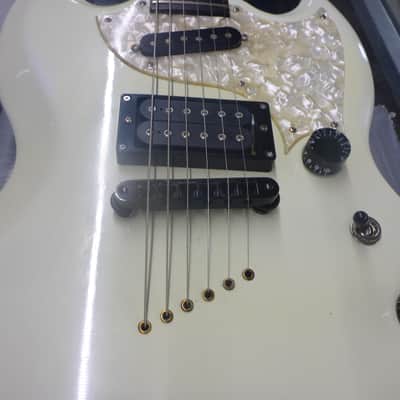 Gibson SG '90 Double String Thru , Neck Thru '88-'90 - Alpine White image 4