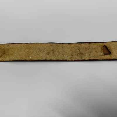 Vintage Fender Leather Strap 1950s 1960s Black Pre-CBS image 5