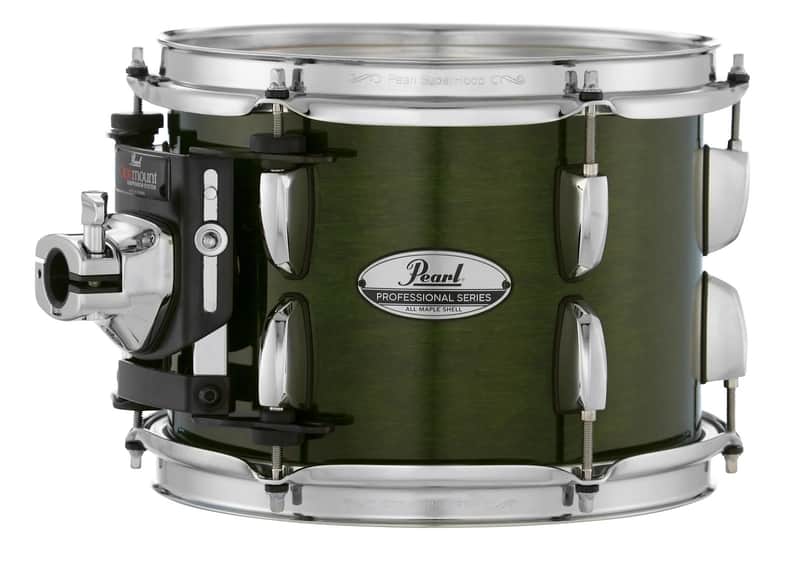 Pearl PMX Professional Series Maple 13x9" Emerald Mist Lacquer #126 Rack Tom Tom Drum | Optimount | NEW | Authorized Dealer image 1