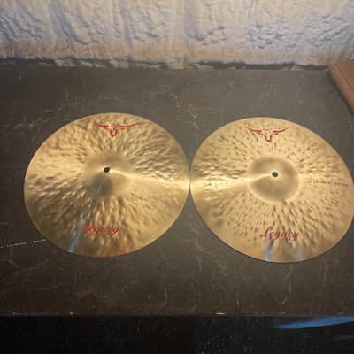 WILD BULL Legacy Series Hand Forged & Hammered 14" hi hat set image 1