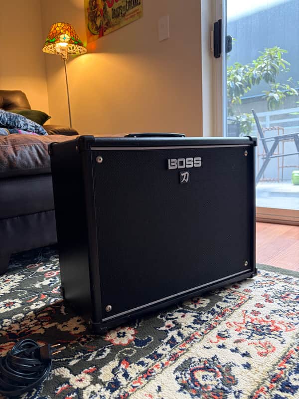 Boss KTN-100 Katana 100-Watt 1x12" Modeling Guitar Combo 2016 - 2019 - Black image 1