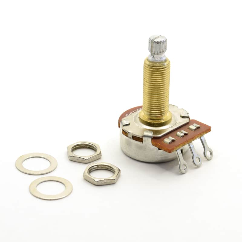 Alpha Potentiometer B500K Long Shaft Audio Pot - Set of 2 image 1