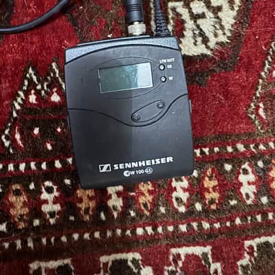 Sennheiser Sennheiser Ew100 G3 SK100 Sender and EK100 Receiver SK100 G3 and Tentacle Levallier Mic 2018 - Black image 7