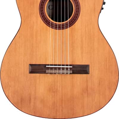 Cordoba C5-CE Left-Handed Acoustic-Electric Classical Guitar, Solid Cedar Top image 1