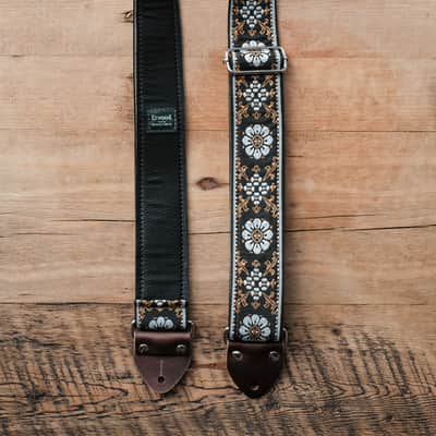 Vintage Floral 60s/70s Hippie Guitar Strap / Handmade in the UK / Case Candy image 3
