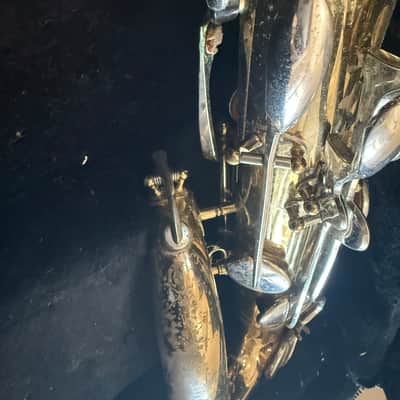 Selmer brand Baritone saxophone with case, USA image 15