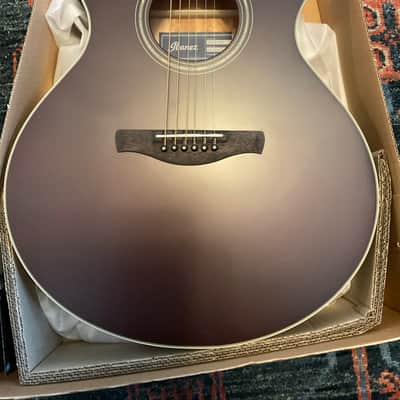 (MINT) Ibanez Acoustic-electric Guitar - Burgandy Flat image 2