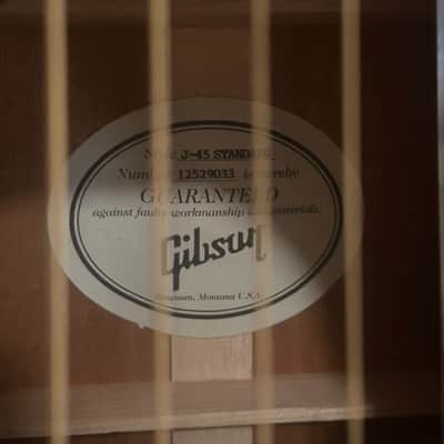 Gibson J-45 Standard 2009 - 2019 - Vintage Sunburst image 7