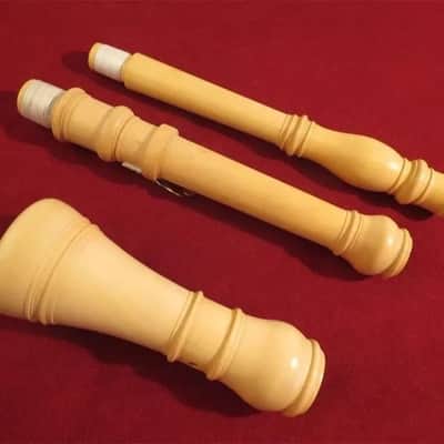 Professional German Baroque style Oboe A-415HZ, Hard Boxwood oboe image 2