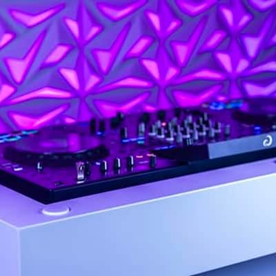 Headliner Malibu Portable DJ Booth (White) image 8