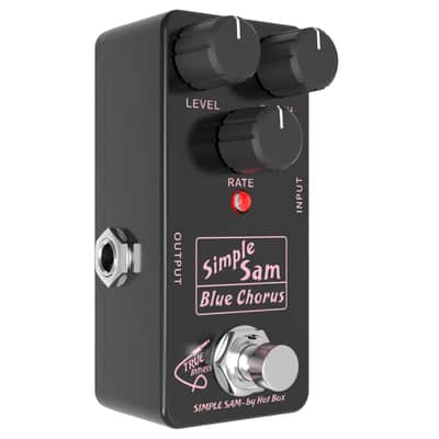 Simple Sam Blue Chorus Analog Guitar Effect Pedal True Bypass Astounding Tone image 4