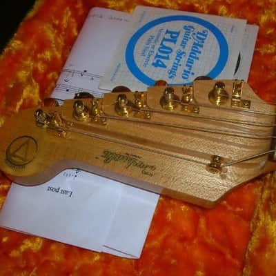 Pentasystem Pentaula 5-string electric mandola  1990s sunburst image 5