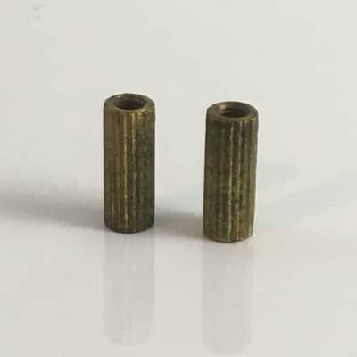 2 Vintage Style Relic Fender Modern Two Point Guitar Bridge Posts Custom Luthier image 9