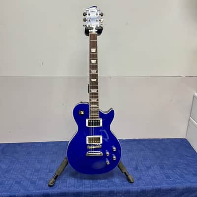 Used Hard Luck Kings Bossman HLK Kustom Series Les Paul Style Single Cut Electric Guitar with Original Case and Strap image 2