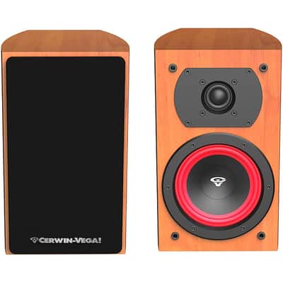 Cerwin Vega!LA Series 6.5” 2-Way Bookshelf Speakers (Pair) - LA165C image 1