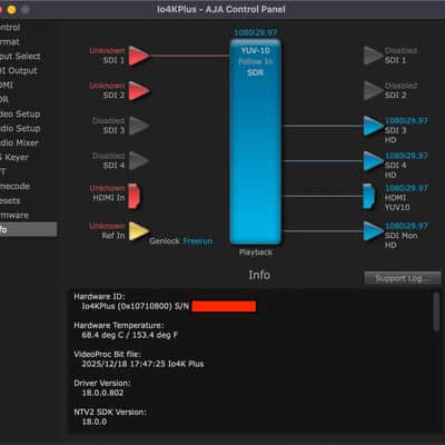 AJA IO-4K PLUS (Thunderbolt 3) image 10