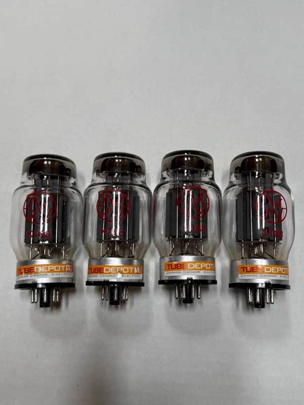 JJ Electronic KT88 Power Tube Matched Quad Set image 1