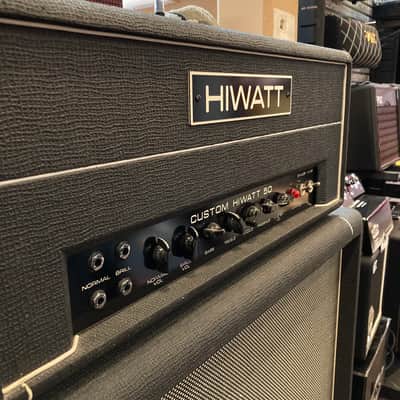 Hiwatt Custom 50W Half Stack - 50 DR-504 w/ 4x12 Cab from 1990 image 6