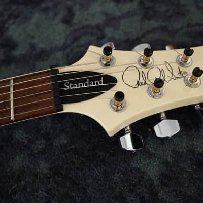 PRS Paul Reed Smith Lightweight 6.6LB S2 Standard 22 Dots Inlay Gloss Antique White Custom Pickguard Aged pickups image 5