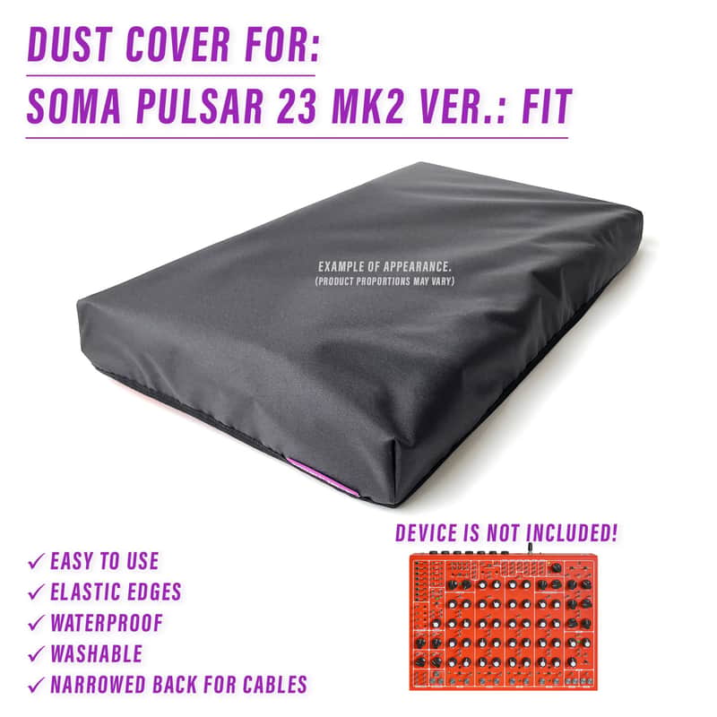 DUST COVER for Soma Pulsar-23 (Slim Fit Version) image 1