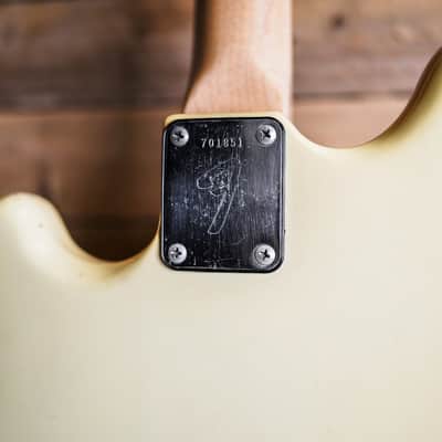 1976 Fender Music Master in Olympic White image 8