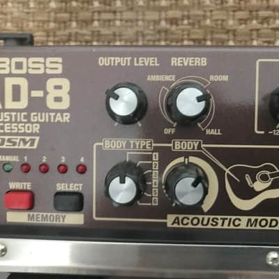 Boss AD-8 Acoustic Guitar Processor – Excellent Condition image 4