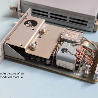 With audio demo: 1960s Siemens V274 mic preamp: 18 .. 46dB gain - recapped, full plug & play! image 8