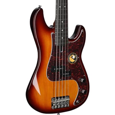 Sire Marcus Miller P5R Bass Guitar, Tobacco Sunburst image 1