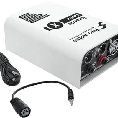 Two Notes Torpedo Captor X 8ohm Stereo Reactive Load Box / Attenuator - White image 3