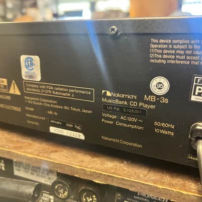 Vintage Nakamichi Japan MB-3s Music Bank 7-Disc Changer CD Player WORKS GREAT image 11
